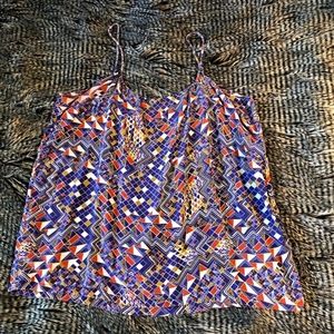 Geometric Patterned BoHo Top